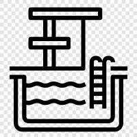 Swimming, Pool, Swimming Pool Equipment, Swimming Pool Maintenance icon svg