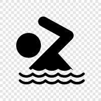 swimming pool, Olympic, swimming drills, swimming exercises icon svg