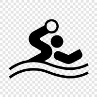 swimming, water, sport, Olympic icon svg