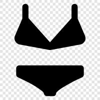 swimsuit, bikini, swimwear, beach icon svg