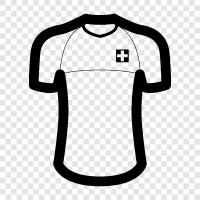 Swiss Jersey, Jersey, Swiss, Switzerland Jersey icon svg