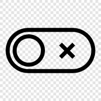 switch, toggle switch, toggle button, toggle switch button icon svg