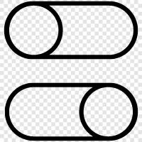 switches, buttons, on/off, off/on icon svg