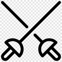 swordsmanship, swordsmanship training, swordsmith, swordsmithing icon svg