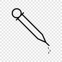 syringe, dropper, pipetting, measuring icon svg