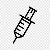 syringe, needle, HIV, AIDS icon svg