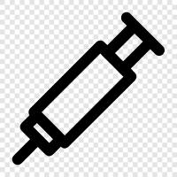 syringes, needles, injection icon svg