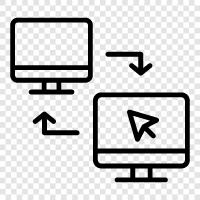 system, technology, hardware, software icon svg