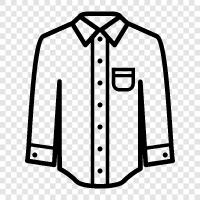 Tshirt, shirt, cotton shirt, polyester shirt icon svg