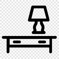 Table lamp shades, Table lamp covers, Table, Table lamp icon svg