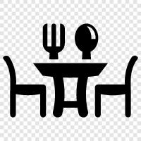 table reserved for restaurant, table for restaurant, restaurant table reserved icon svg