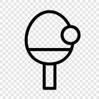 table tennis, sport, game, physical activity icon svg