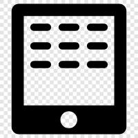 Tablet icon svg