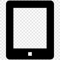 tablet pc, iPad, Android, Windows 8 icon svg
