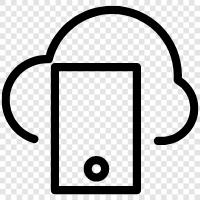 Tablet, Cloud, Android, iPad icon svg