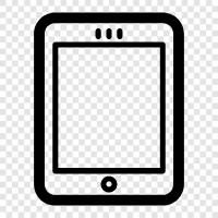 TabletPC, TabletPCs, TabletPCs with touchscreens, Tablet icon svg