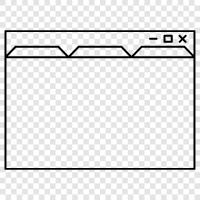 tabs icon svg