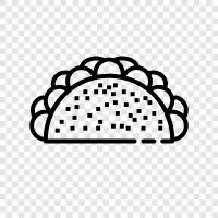 tacos al pastor, tacos de carnitas, tacos de pollo, tacos icon svg