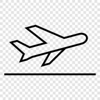 takeoff, takeoff speed, acceleration, airplane icon svg