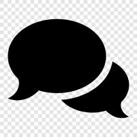 talk, chat, discussion, dialogue icon svg