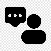 talk, conversation, discussion, communication icon svg