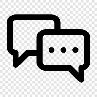 talk, messaging, communication, voice icon svg