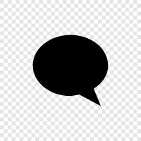 talk, messenger, chatbot, messaging icon svg