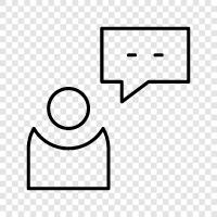 talk, chat, voice, phone icon svg