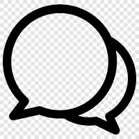 talking, talking to, talking to people, communication icon svg