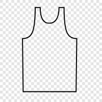 tanks, clothing, tops, sleeveless icon svg