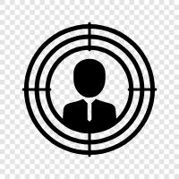 Target Audience, Target Group, Target Marketing Plan, Target Market icon svg