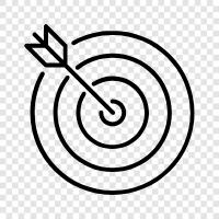 target, shooting, gun, shooting range icon svg