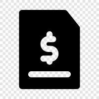 tax, budget, spending, deficit icon svg