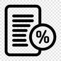 tax code, tax deductions, tax rates, tax forms icon svg