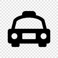 taxi, limo, sedan, SUV icon svg