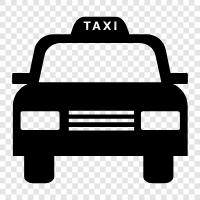 Taxis, Taximan, Taxifahrer, Taxi Dienstleistungen symbol