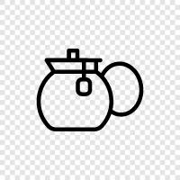 Tee, Tassen, Topf, Brühe symbol
