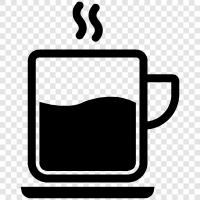 Tee, Kaffeetasse, Tassen, Keramiktasse symbol