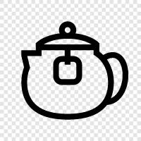 tea, cups, pot, tea service icon svg