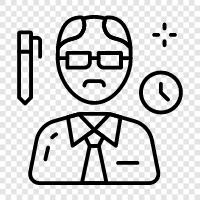 teacher, education, scholar, expert icon svg