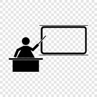 teaching methods, teaching materials, teaching techniques, teaching strategies icon svg