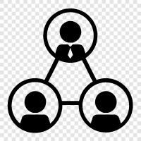 team building, team dynamics, team work, team building exercises icon svg