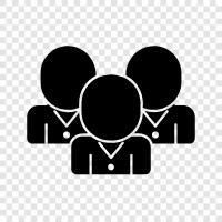 team building, team dynamics, team player, team spirit icon svg