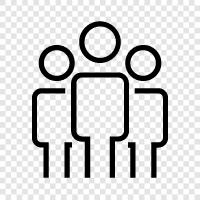 team, collective, organization, group icon svg