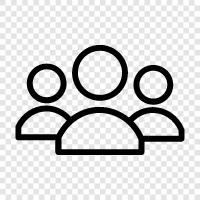 team, team building, group activities, group productivity icon svg