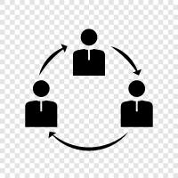 teamwork, teambuilding, communication, cooperation icon svg