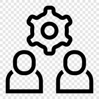 teamwork goals, teamwork skills, team cooperation, team building icon svg