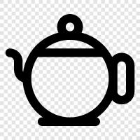 teapot, tea, Earl Grey, green icon svg