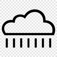 tears, clouds, thunder, lightening icon svg