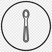 teaspoon, tablespoon, tablespoonful, teaspoonful icon svg